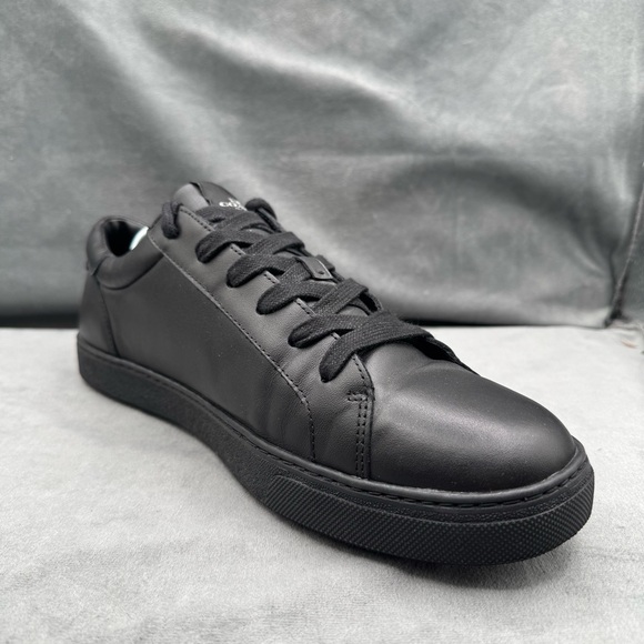Coach C126 Low-Top Sneakers Men’s Shoes Size 12 Black Leather Stylish Comfort - Picture 8 of 14